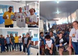 Escritora Ana Márcia Barros Leva Projeto Leia Mulheres Negras à Escola Municipal Ilza Borges